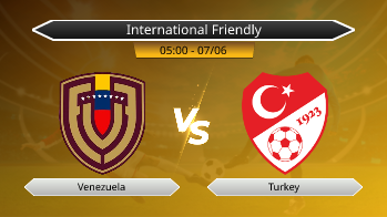 International Friendly - Venezuela vs Turkey
