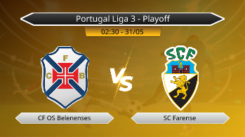 Portugal Liga 3 - Playoff CF OS Belenenses VS SC Farense