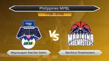 Philippines MPBL Meycauayan Marilao Gems VS Marikina Shoemasters