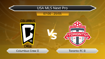 USA MLS Next Pro Columbus Crew II VS Toronto FC II