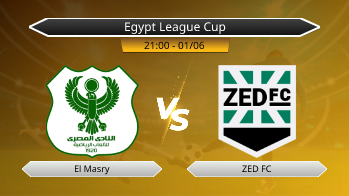 Egypt League Cup El Masry VS ZED FC