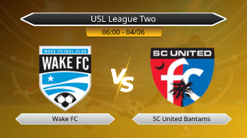 USL League Two Wake FC VS SC United Bantams