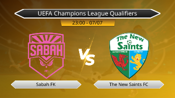 UEFA Champions League Qualifiers - Sabah FK vs The New Saints FC