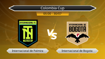 Colombia Cup Internacional de Palmira VS Internacional de Bogota