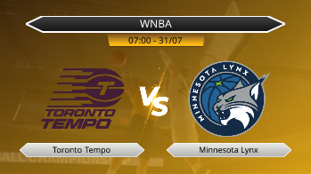 WNBA Toronto Tempo VS Minnesota Lynx