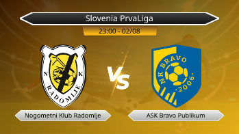 Slovenia PrvaLiga Nogometni Klub Radomlje VS ASK Bravo Publikum