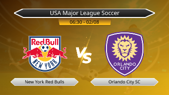 USA Major League Soccer New York Red Bulls VS Orlando City SC