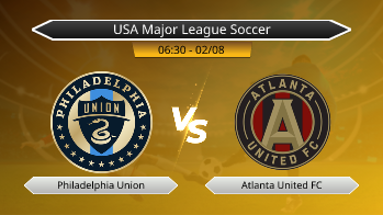 USA Major League Soccer Philadelphia Union VS Atlanta United FC