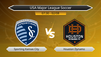 USA Major League Soccer Sporting Kansas City VS Houston Dynamo