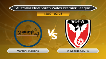 Australia New South Wales Premier League Marconi Stallions VS St George City FA