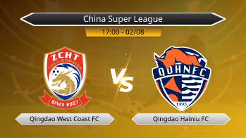 China Super League Qingdao West Coast FC VS Qingdao Hainiu FC