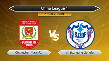 China League 1 Changchun Yatai FC VS Shijiazhuang Gongfu