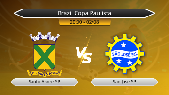 Brazil Copa Paulista Santo Andre SP VS Sao Jose SP