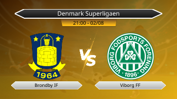 Denmark Superligaen Brondby IF VS Viborg FF