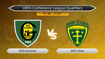 UEFA Conference League Qualifiers GKS Katowice VS MSK Zilina