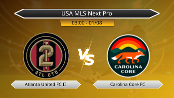 USA MLS Next Pro Atlanta United FC II VS Carolina Core FC