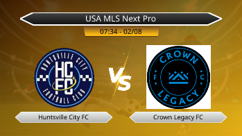 USA MLS Next Pro Huntsville City FC VS Crown Legacy FC