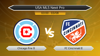 USA MLS Next Pro Chicago Fire II VS FC Cincinnati II