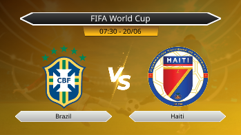 FIFA World Cup - Brazil vs Haiti