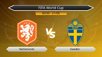 FIFA World Cup - Netherlands vs Sweden