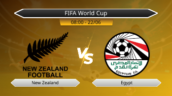 FIFA World Cup - New Zealand vs Egypt