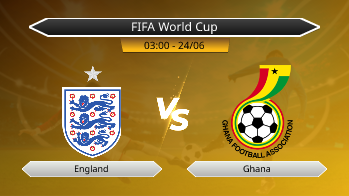 FIFA World Cup - England vs Ghana