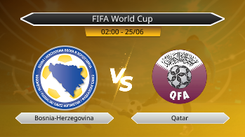 FIFA World Cup - Bosnia-Herzegovina vs Qatar