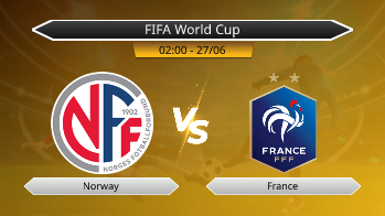 FIFA World Cup - Norway vs France