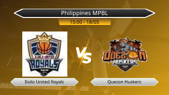 Philippines MPBL Iloilo United Royals VS Quezon Huskers