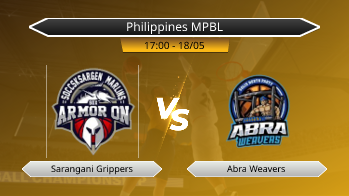 Philippines MPBL Sarangani Grippers VS Abra Weavers