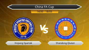 Chinese Football Association Member Association Champions League Xinjiang Spartak VS Shandong Qiutan