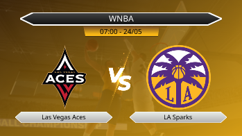 WNBA Las Vegas Aces VS LA Sparks