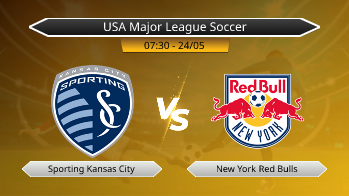 USA Major League Soccer Sporting Kansas City VS New York Red Bulls