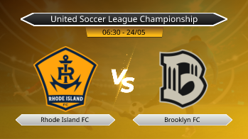United Soccer League Championship Rhode Island FC VS Brooklyn FC