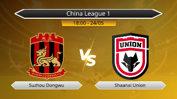 China League 1 Suzhou Dongwu VS Shaanxi Union