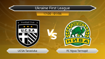 Ukraine First League UCSA Tarasivka VS FC Nyva Ternopil