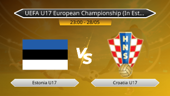 UEFA U17 European Championship (In Estonia) - Estonia U17 vs Croatia U17