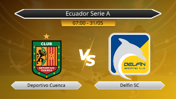 Ecuador Serie A Deportivo Cuenca VS Delfin SC